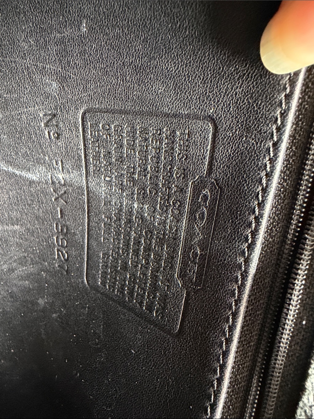 Vintage coach Willis bag black no hang tag - Picture 2 of 10